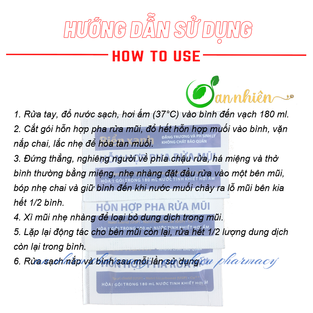 Bộ dụng cụ rửa mũi Biển xanh