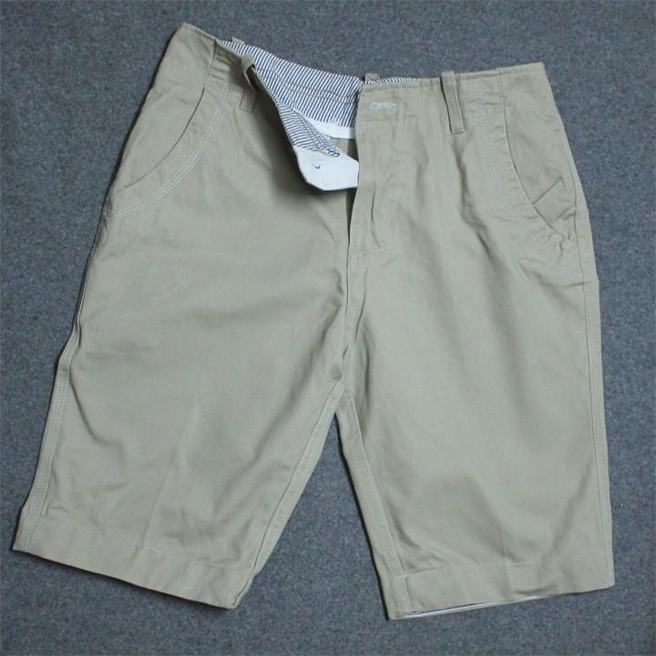 Quần short kaki trung niên màu ghi - quan short nam 4