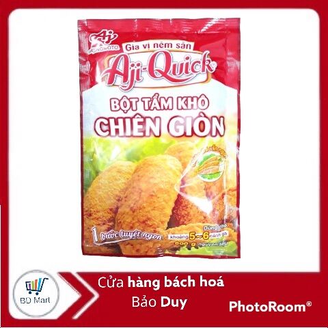 Bột tẩm khô chiên giòn aji-quick gói 84g 13196