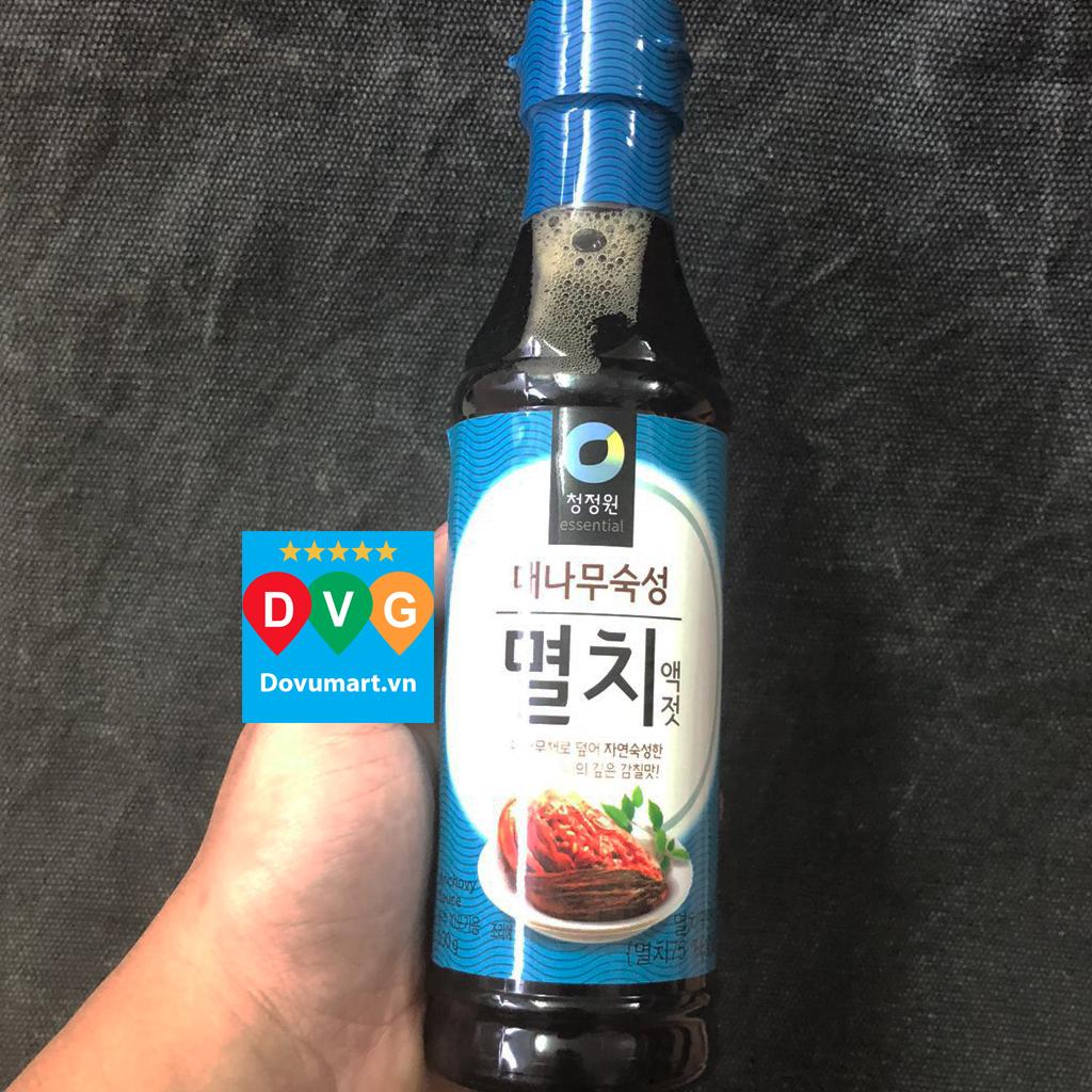 Nước Mắm Cá Cơm Hàn Quốc Chung Jung One 500G (Anchovy Sauce)