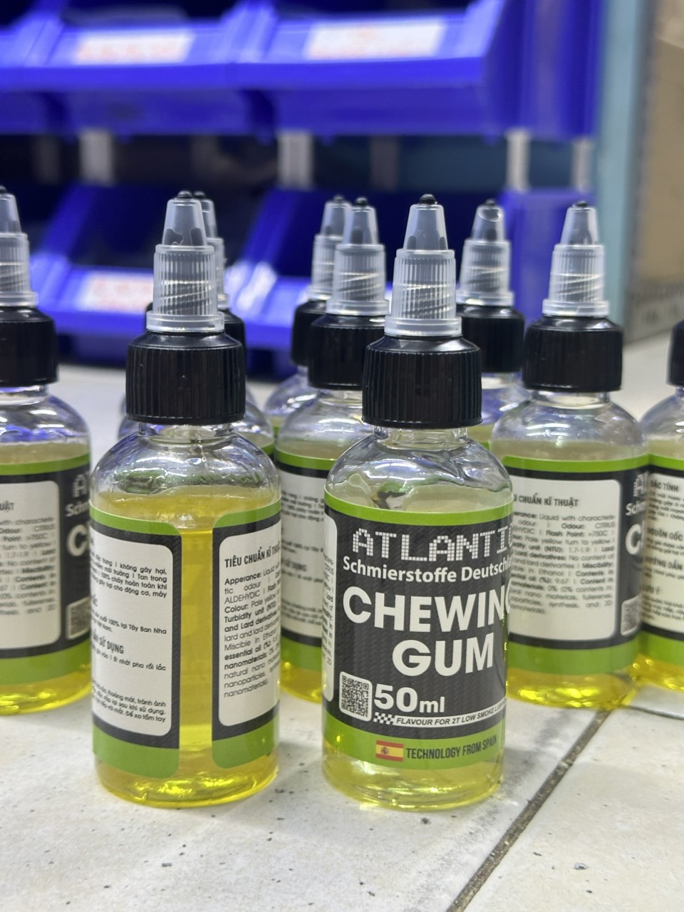 Phụ gia thơm pha nhớt 2 Thì Atlantic mùi Singum 50ml