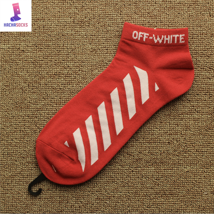OW Diagonal Low-Cut Ankle Short Socks