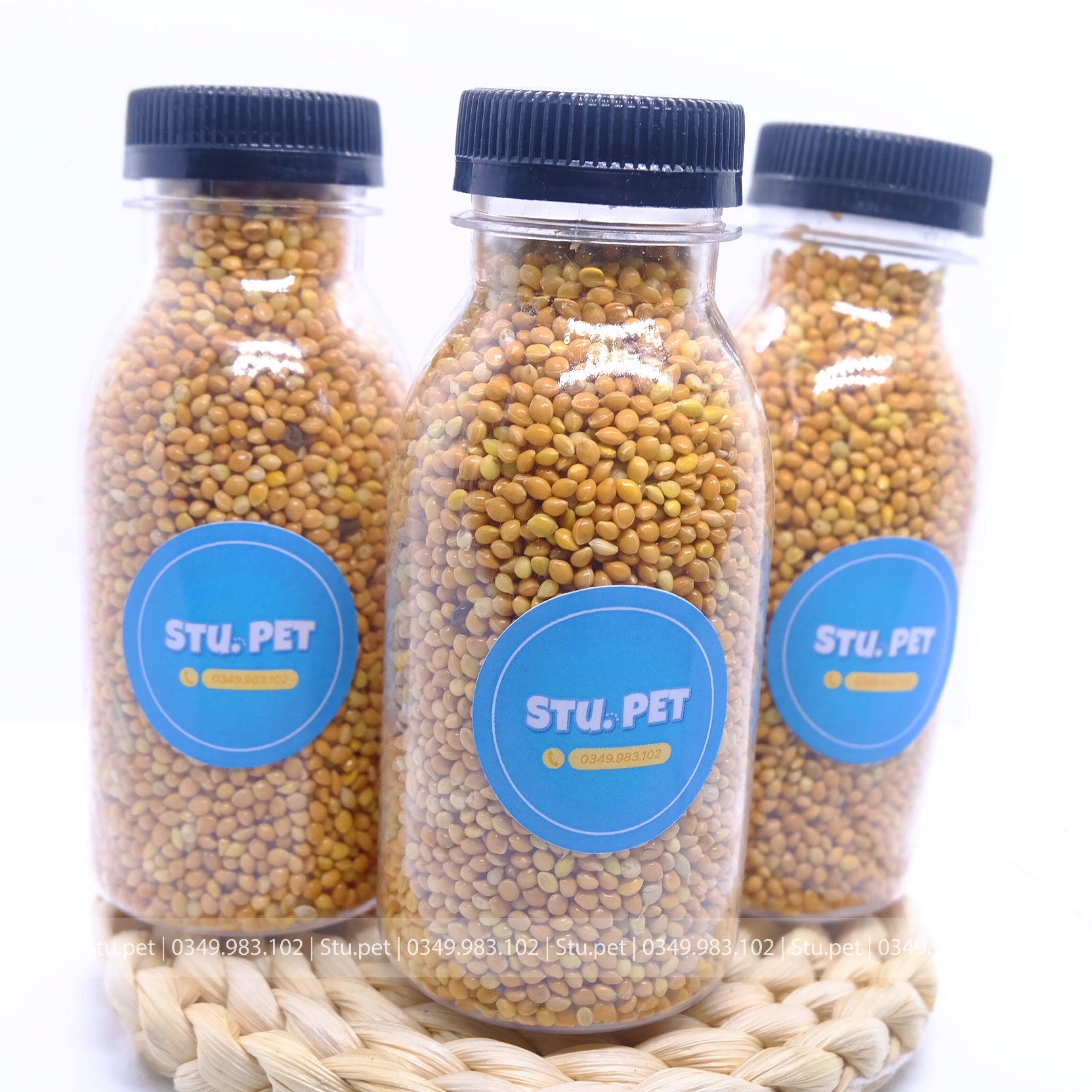 [MỚI KHAI TRƯƠNG] Hạt Kê thức ăn cho Hamster, vẹt, sóc bay, thỏ…100g