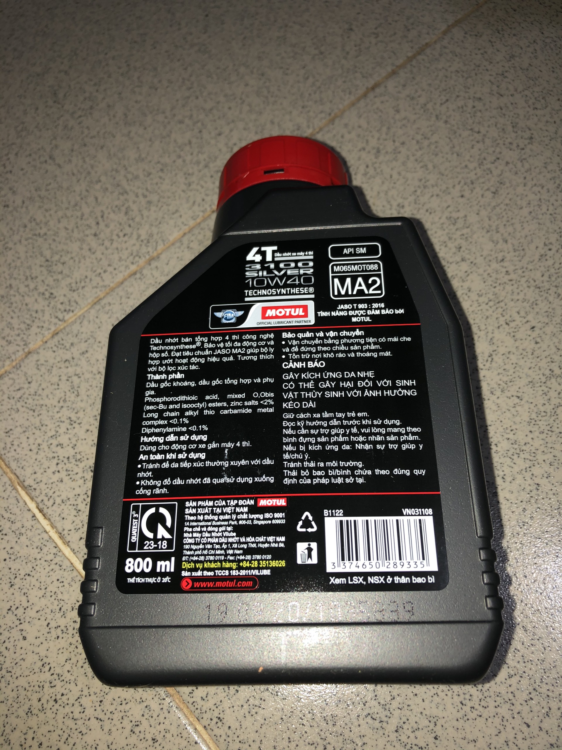 COMBO 2 MOTUL SILVER 3100 10W40 800ML
