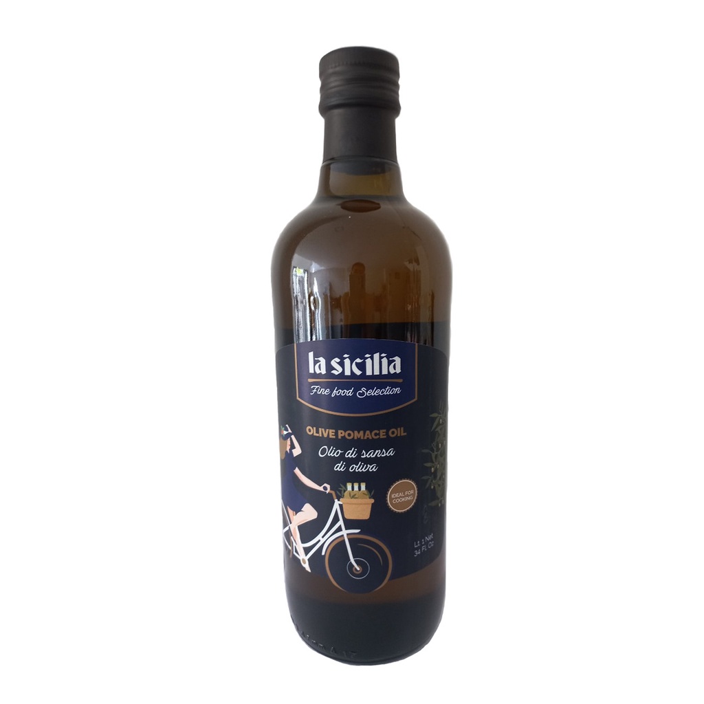 [GIAO HỎA TỐC HCM] - DẦU Ô LIU POMACE (OLIVE POMACE OIL) LA SICILIA – 1L