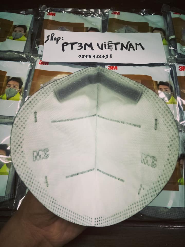 Khẩu trang 3M 9541 kháng khuẩn than hoạt tính