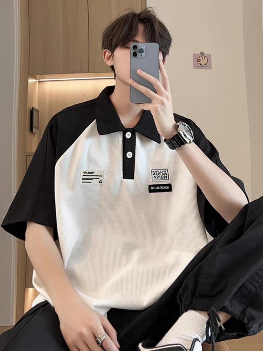 Áo Polo Phối cổ SPION Local Brand polo unisex nam nữ oversize - KNC 192