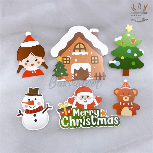 Que cắm giấy noel