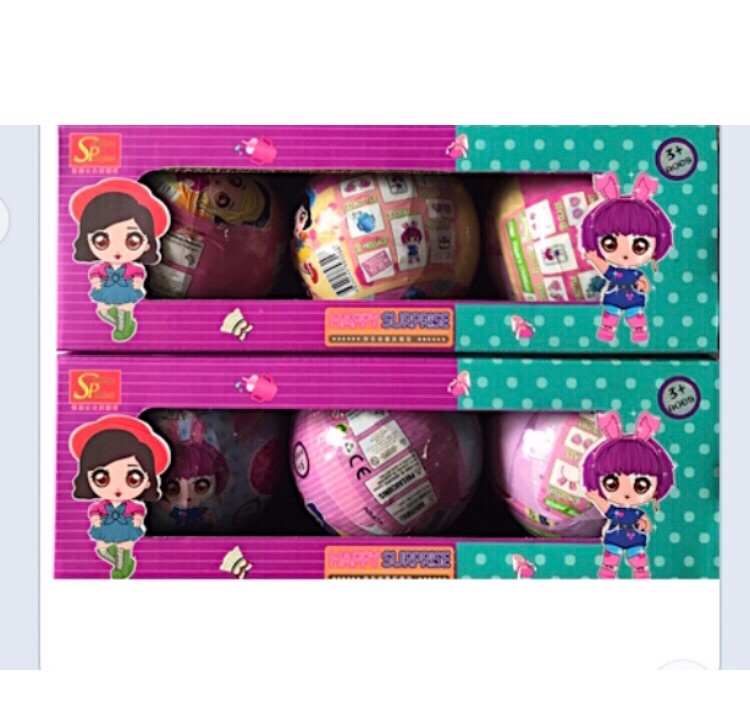 Trứng LOL 3 trứng ( không có hộp giấy )