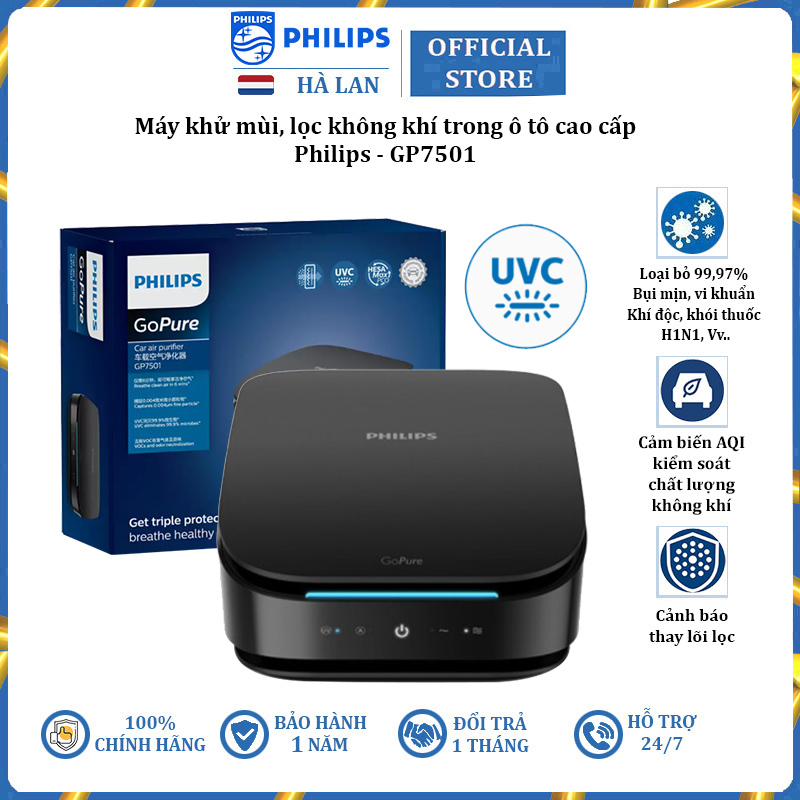 Philips gp7501 car air filter purifier-use new hesamax PCO filter-imported (12 months warranty)