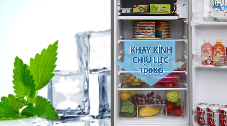 Tủ lạnh mini Electrolux EUM0900SA 92L - Hàng chính hãng