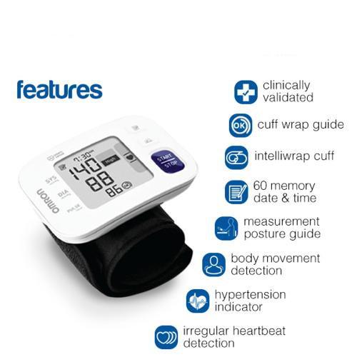 Máy đo huyết áp cổ tay HEM-6181