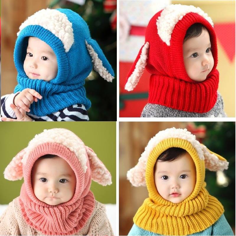 Mũ Lông Cừu Cho Bé Từ 05 Tháng Đến 03 Tuổi