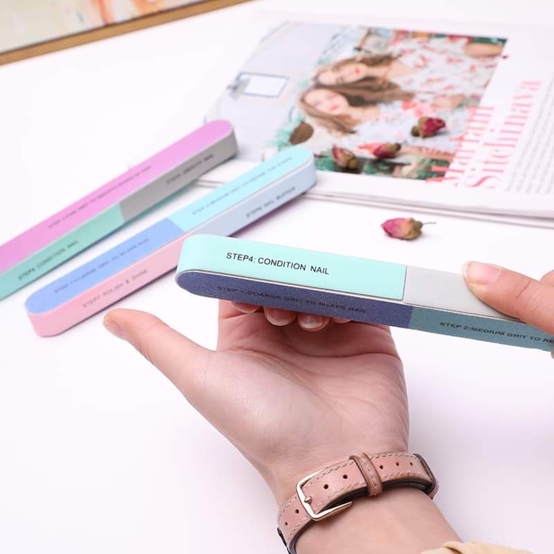 Cây Dũa Móng Tay 6 Mặt/ Dụng Cụ Dũa Móng Tay 6 Mặt