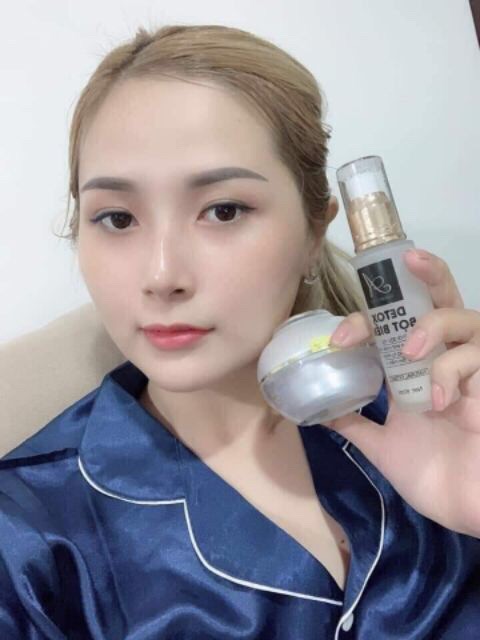 [HCM]Combo kem A Face Pháp + Detox Bọt Biển