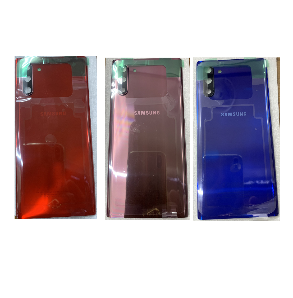 Nắp lưng điện thoại Samsung Note 10 có kính Camera