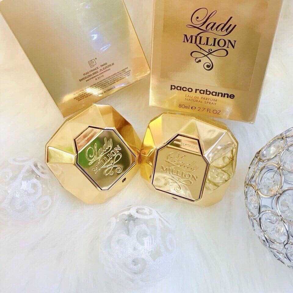 Nước hoa nữ Lady Million Set 2 Chai 40ml