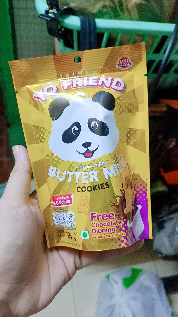 (5 BỊT) Bánh gấu chấm socola yo friend thái lan