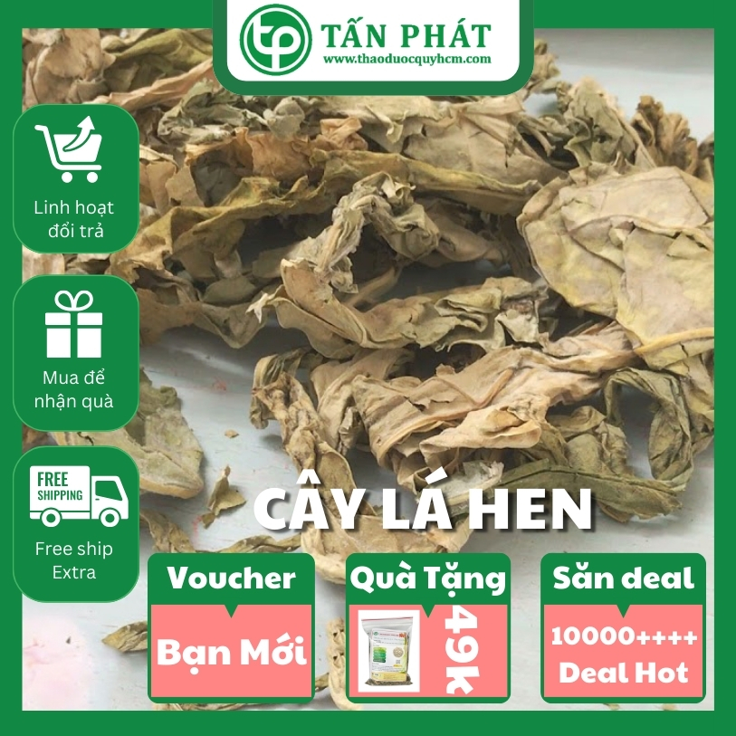 [Túi lớn 500gram] Cây lá hen khô - Hàng sạch cao cấp chuyên dùng để pha trà và sắc nước uống