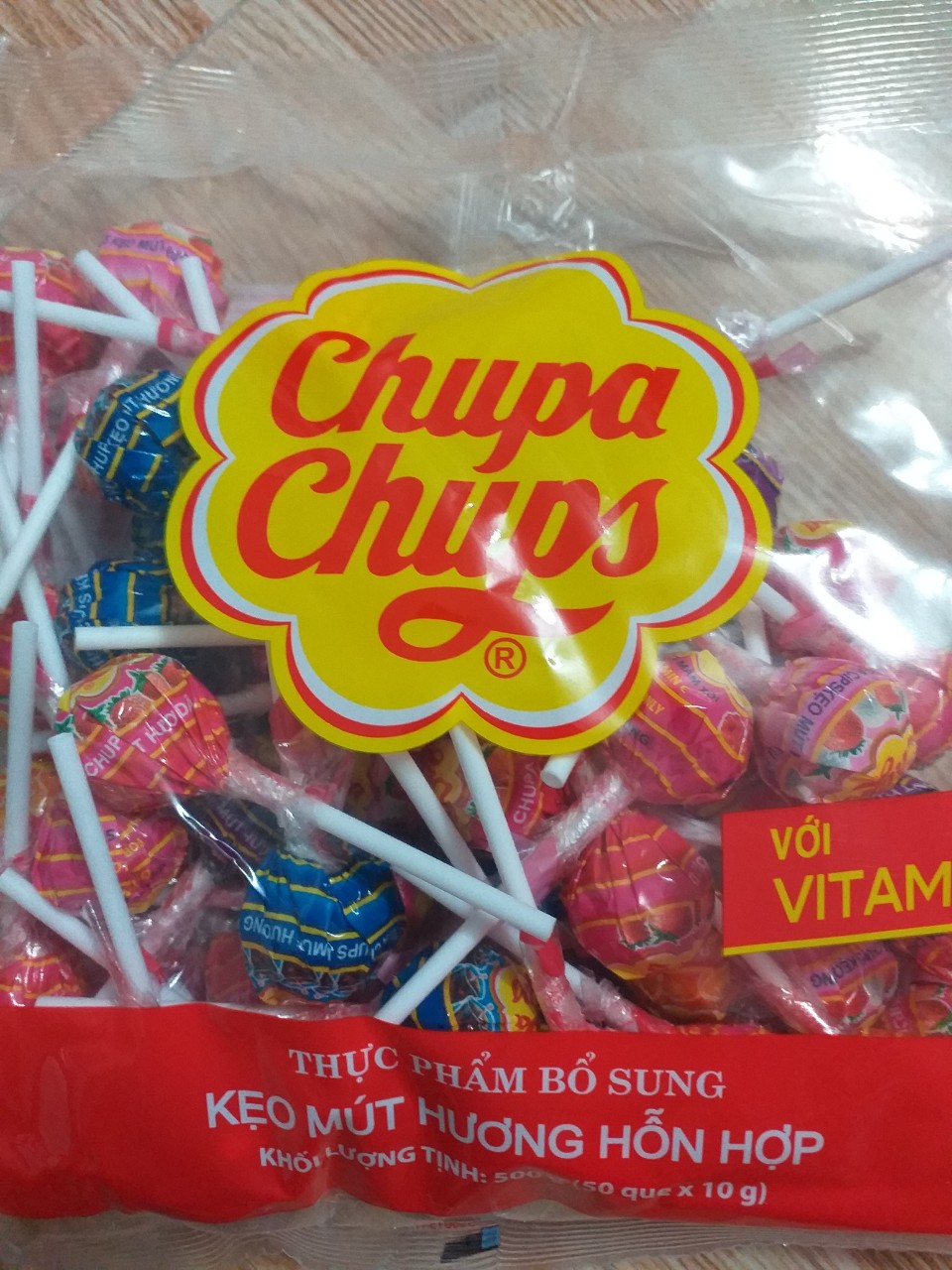 Kẹo mút Chupa Chups các loại