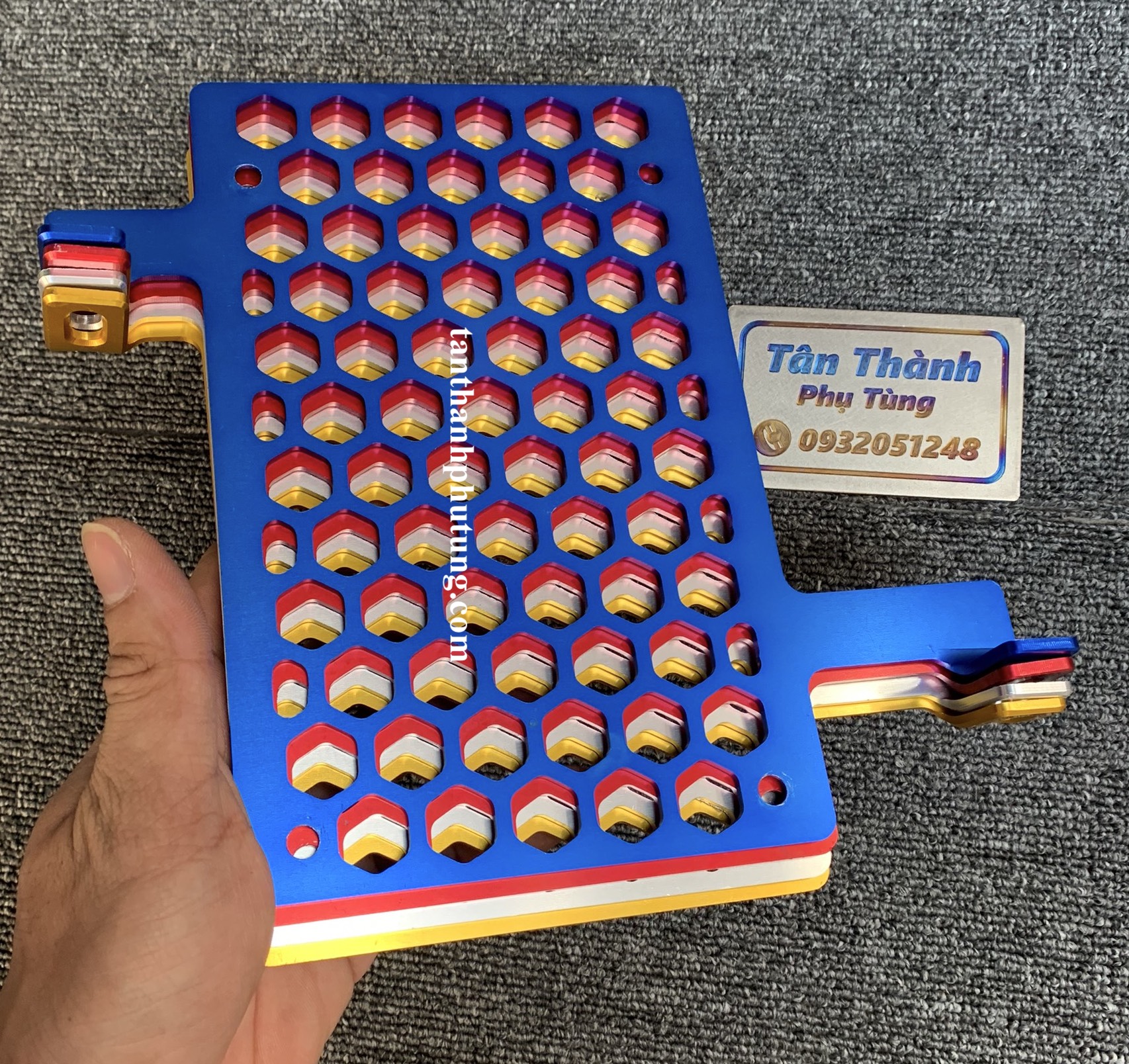 Két nước nhôm CNC Exciter 155