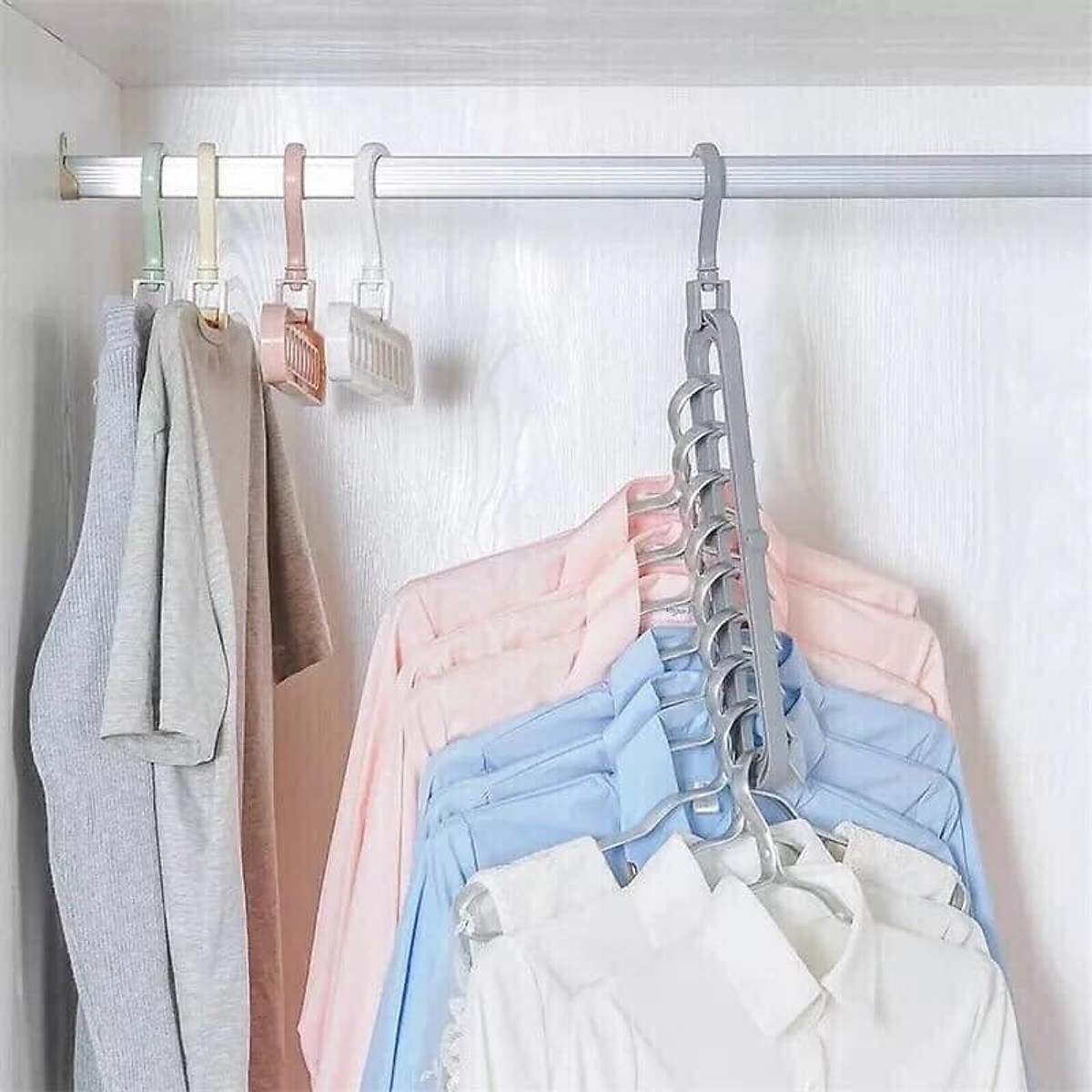 MÓC treo quần áo 9 LỖ