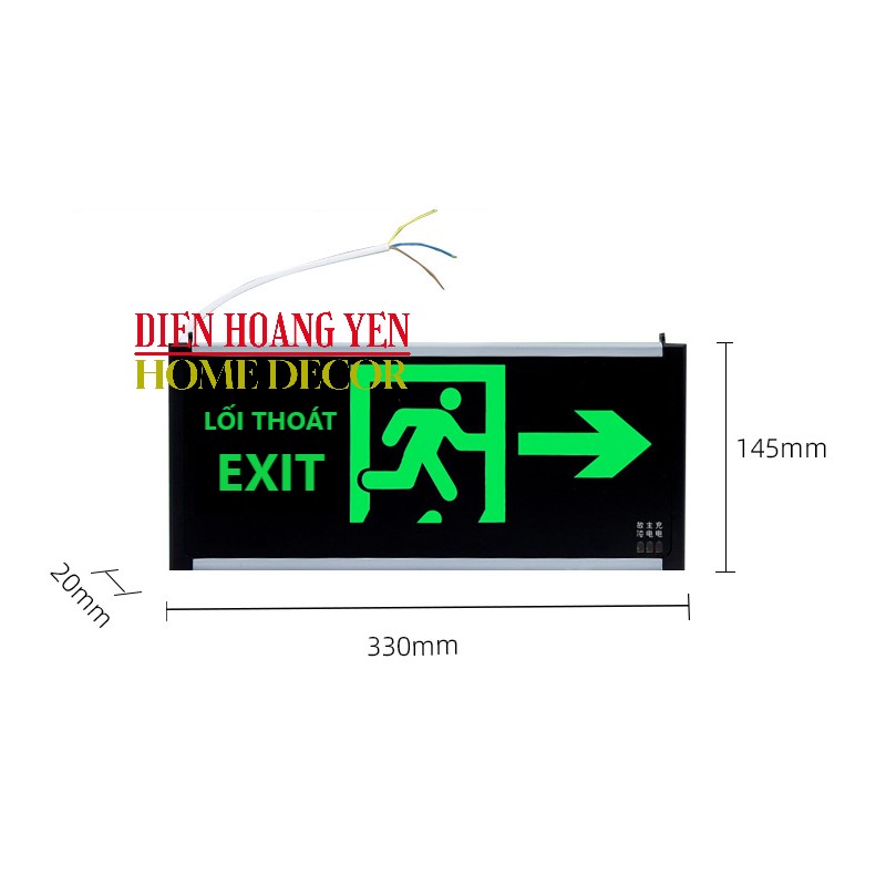 Đèn LED Exit 2 mặt - Đèn lối thoát, đèn khẩn cấp LỐI THOÁT