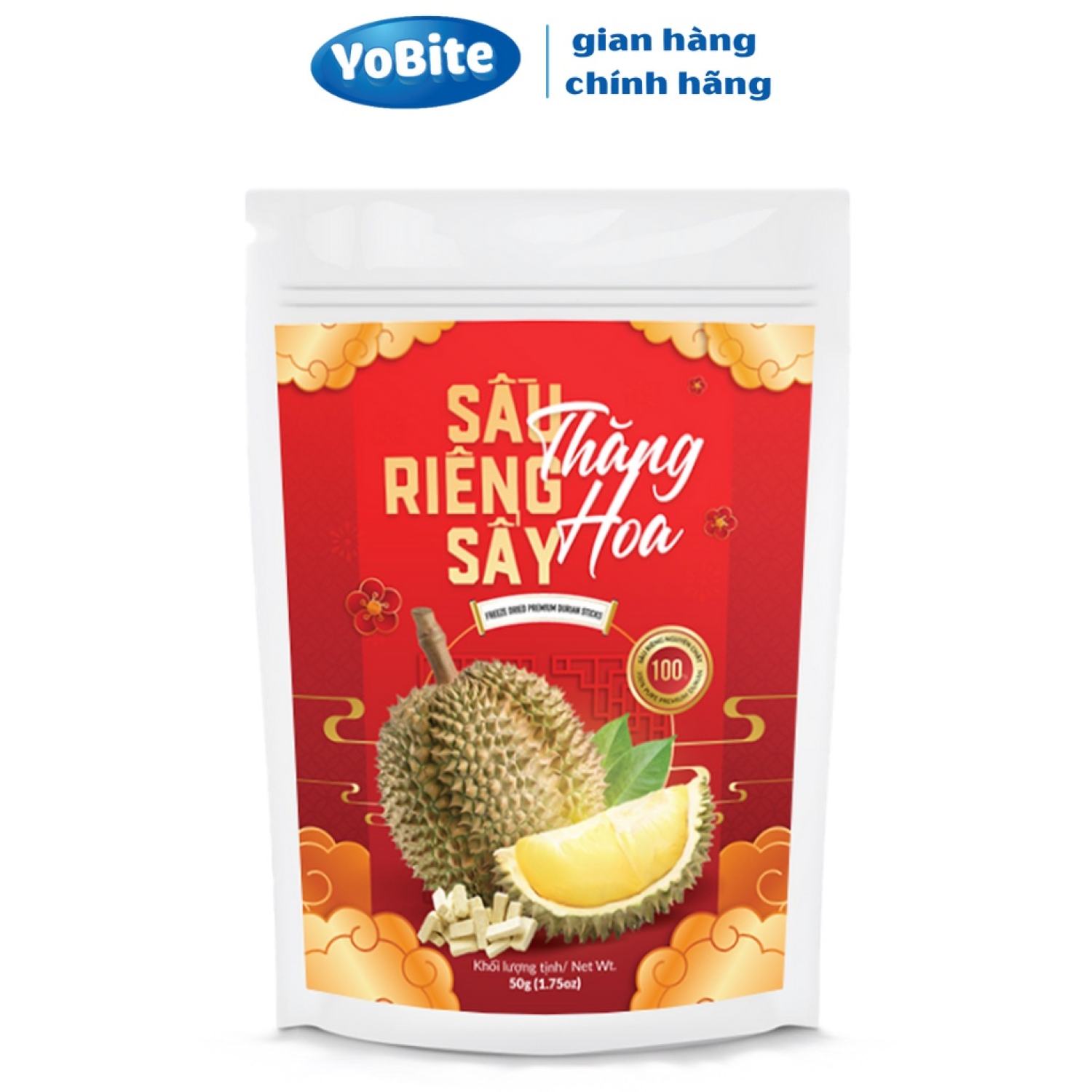 Sầu Riêng Sấy Thăng Hoa YOBITE (50gr)