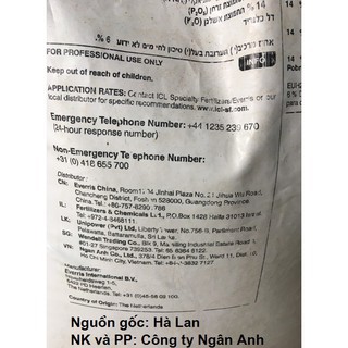 100GR - Phân Bón Tan Chậm Hạt Vàng - Dinh Dưỡng Chậm Tan Cho Hoa Lan, Cây Cảnh, Hoa Hồng, Cây Ăn Trái