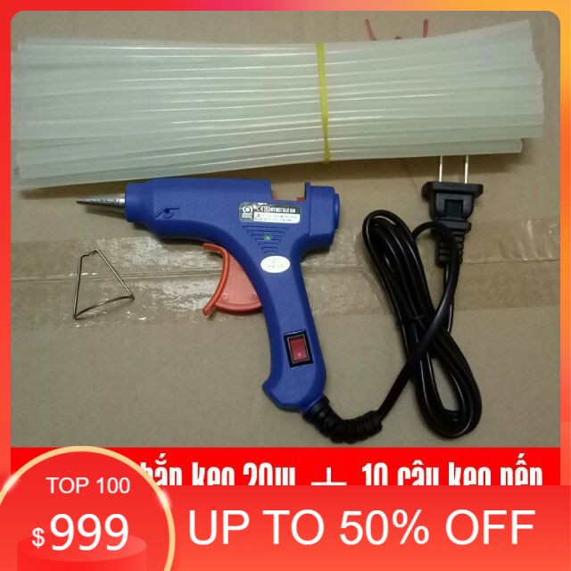 10 Keo nến và súng bắn keo nến nhỏ