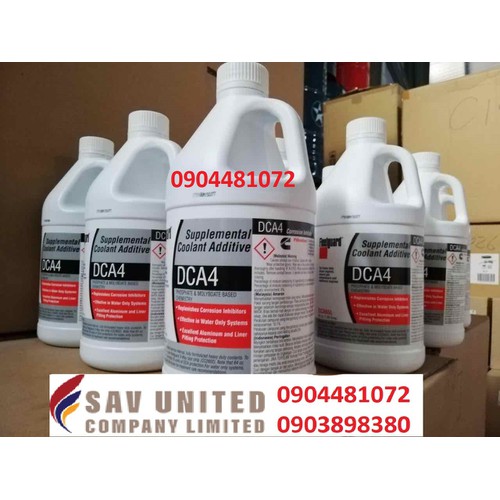 NƯỚC XANH, NƯỚC LÀM MÁT DCA4 DCA65L CHÍNH HÃNG