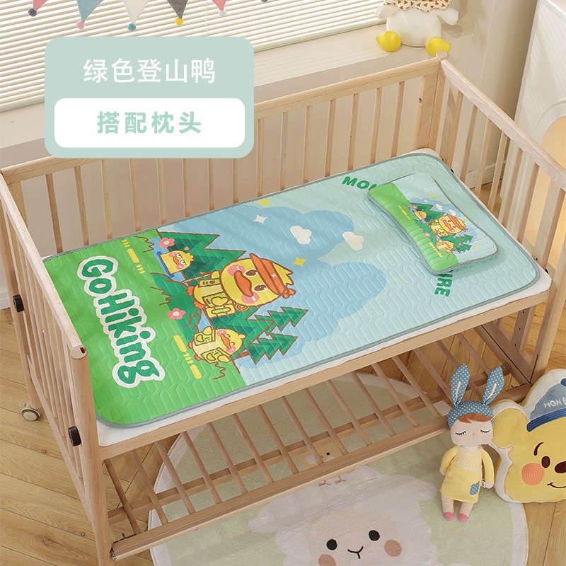 [HÀNG LOẠI 1] Chiếu điều hoà cao su non kèm gối cho bé (mẫu mới nhất 2026)