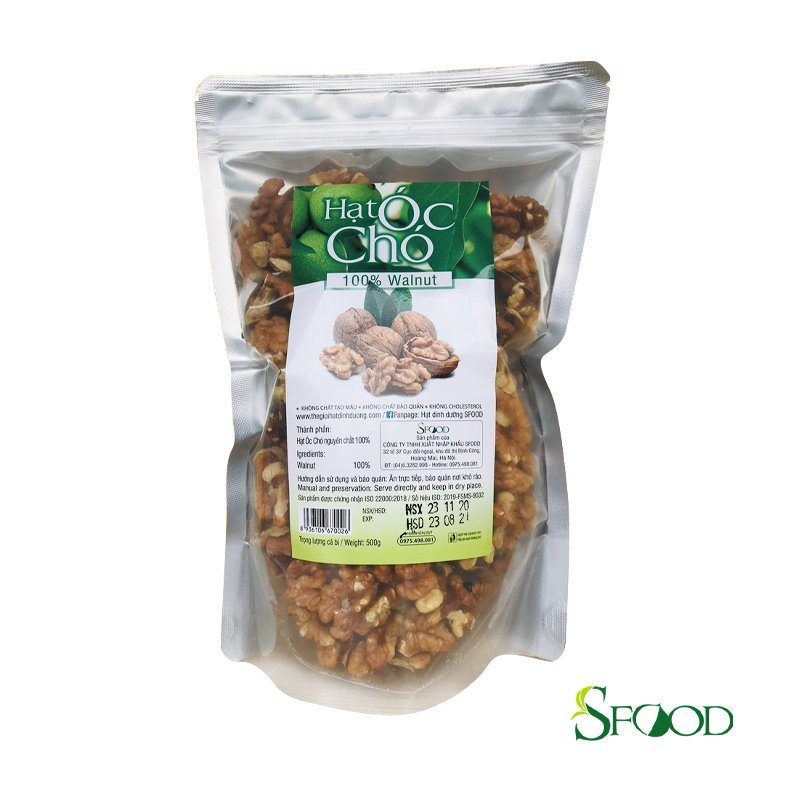 Hạt óc chó bỏ vỏ chín Sfood