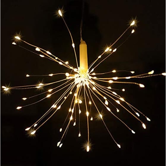Đèn Pháo Hoa Trang Trí Noel, Đèn Pháo Bông 5 Chùm