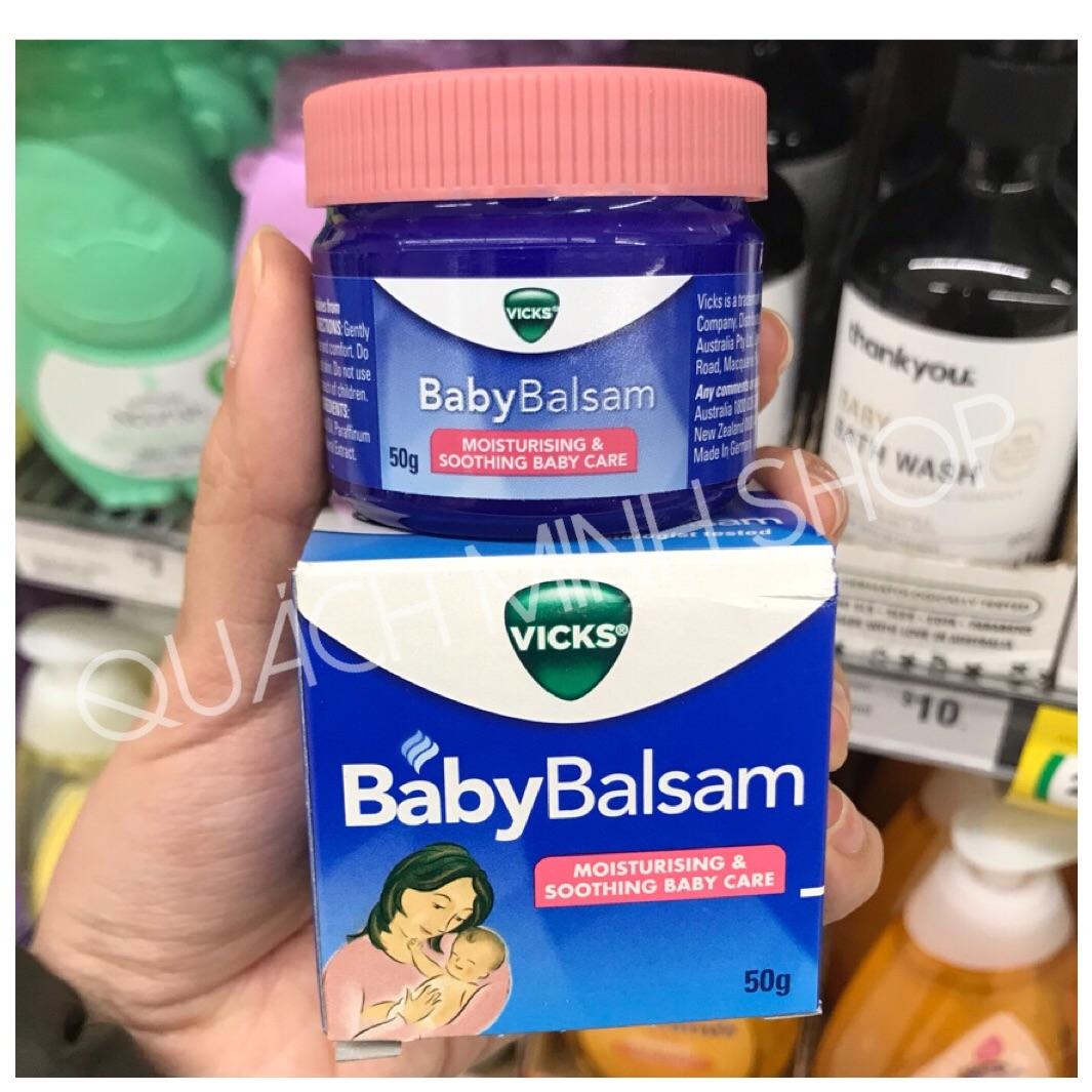 Dầu Vicks BabyBalsam cho bé - Hàng Úc
