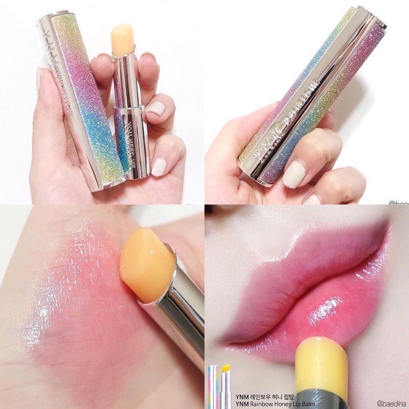 Son dưỡng YNM Rainbow Honey Lip Balm.