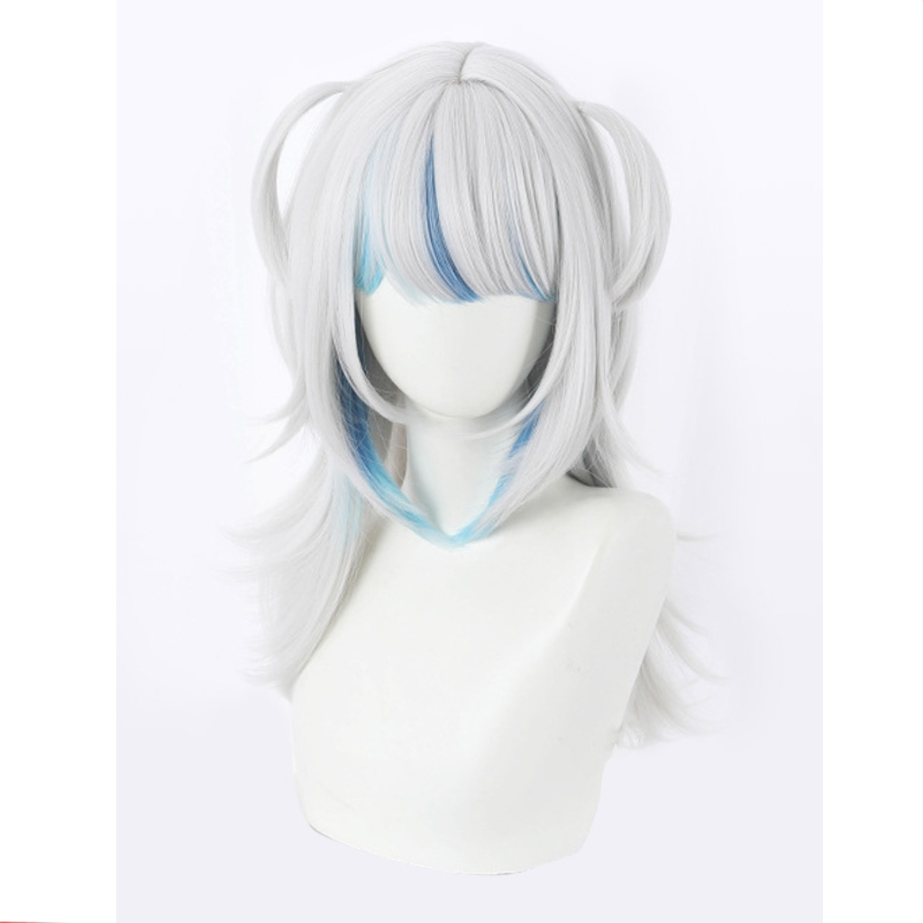 Dokidoki Hololive English Cosplay Gawr Gura Wig Cute Wig, 47% OFF