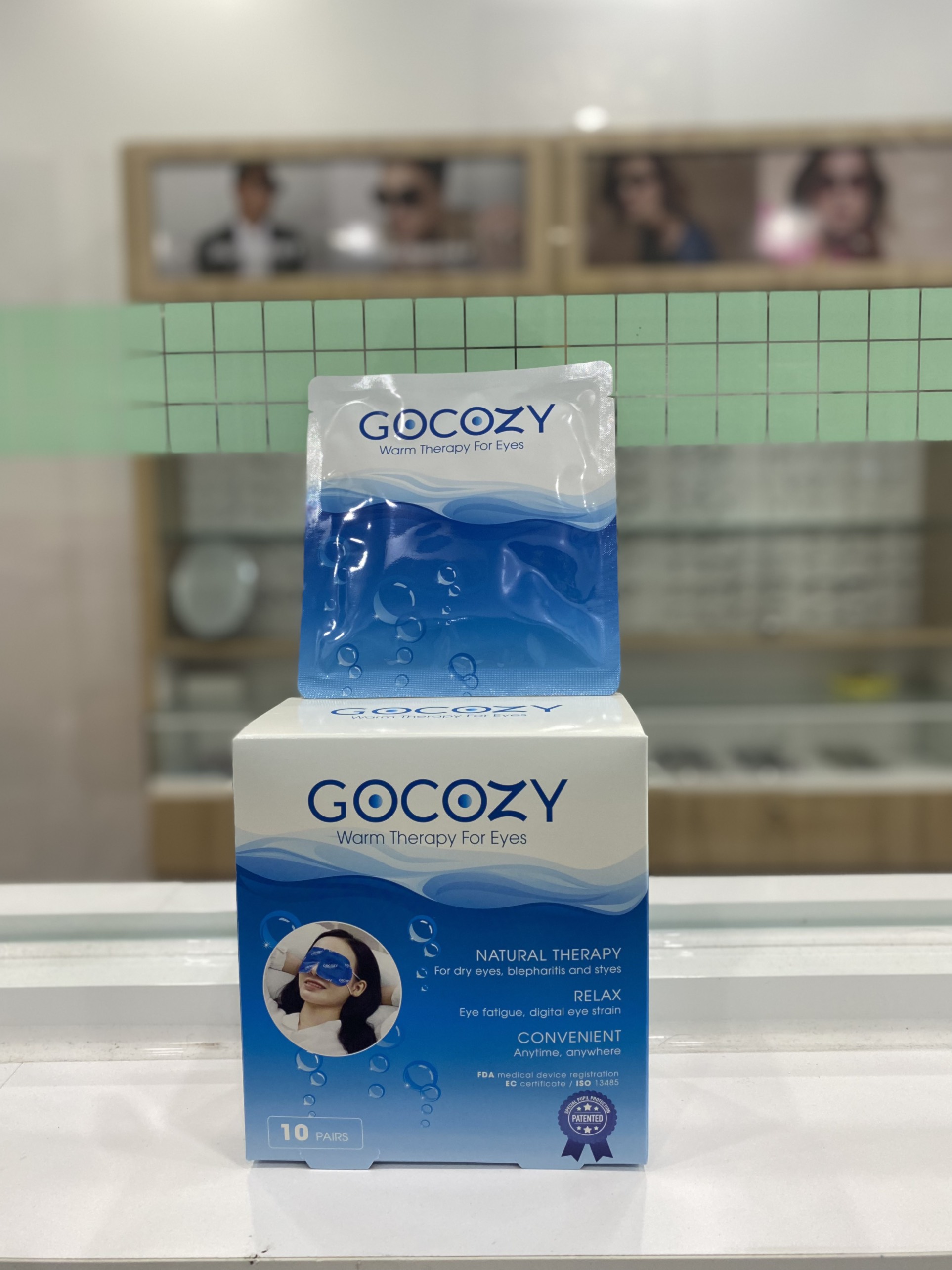 MIẾNG CHƯỜM ẤM MẮT GOCOZY