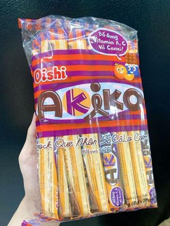 Bánh Akiko Nhân Socola Cam - Siêu Ngon