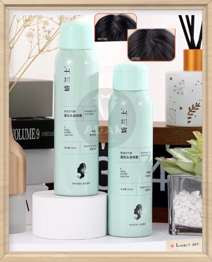 Dầu Gội Khô Dạng Xịt Tóc Tạo Phồng 150ml