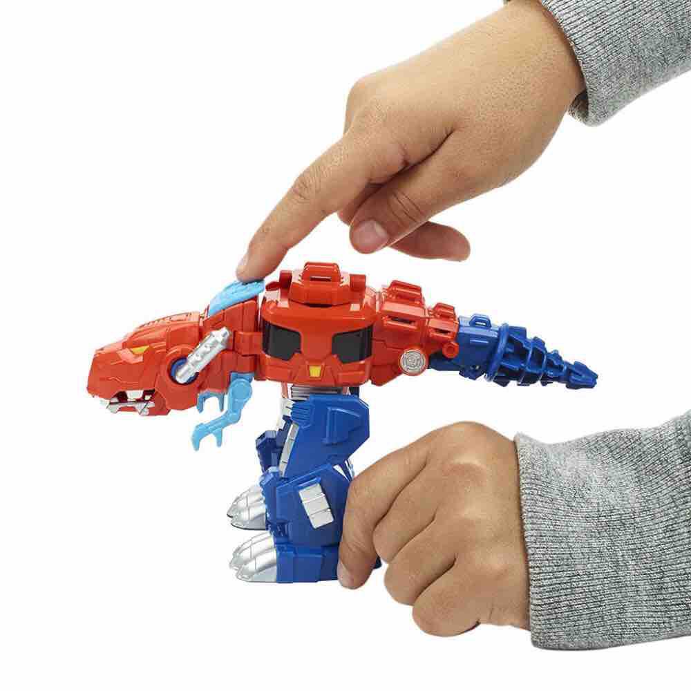 Đồ chơi Robot Transformer Playskool Heroes Rescue Bots Optimus Prime Dinosaur