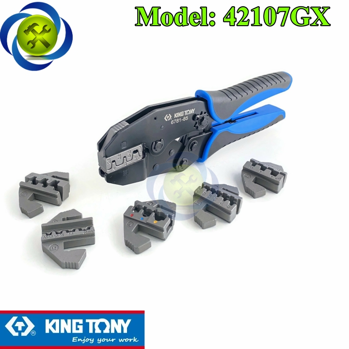 [HCM]Bộ kìm bấm cos 6 chi tiết Kingtony 42107GX