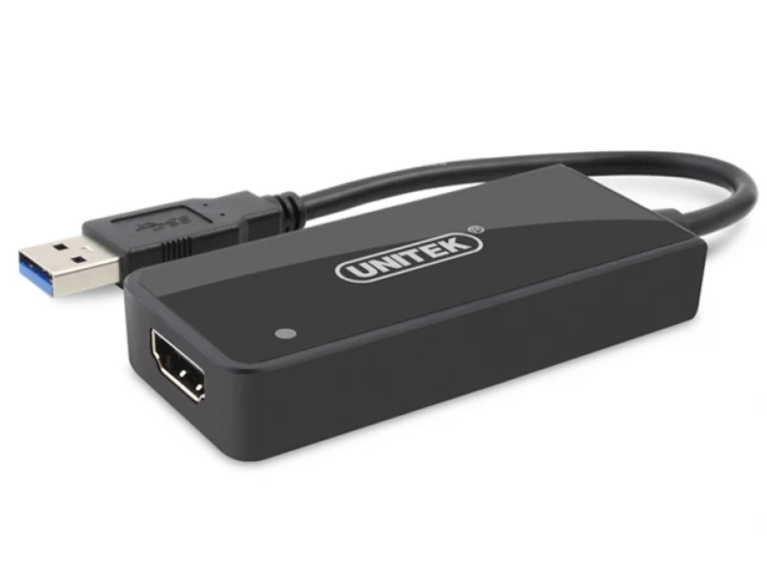 Cáp USB 3.0 To HDMI Unitek Y-3702 Full HD 1080P