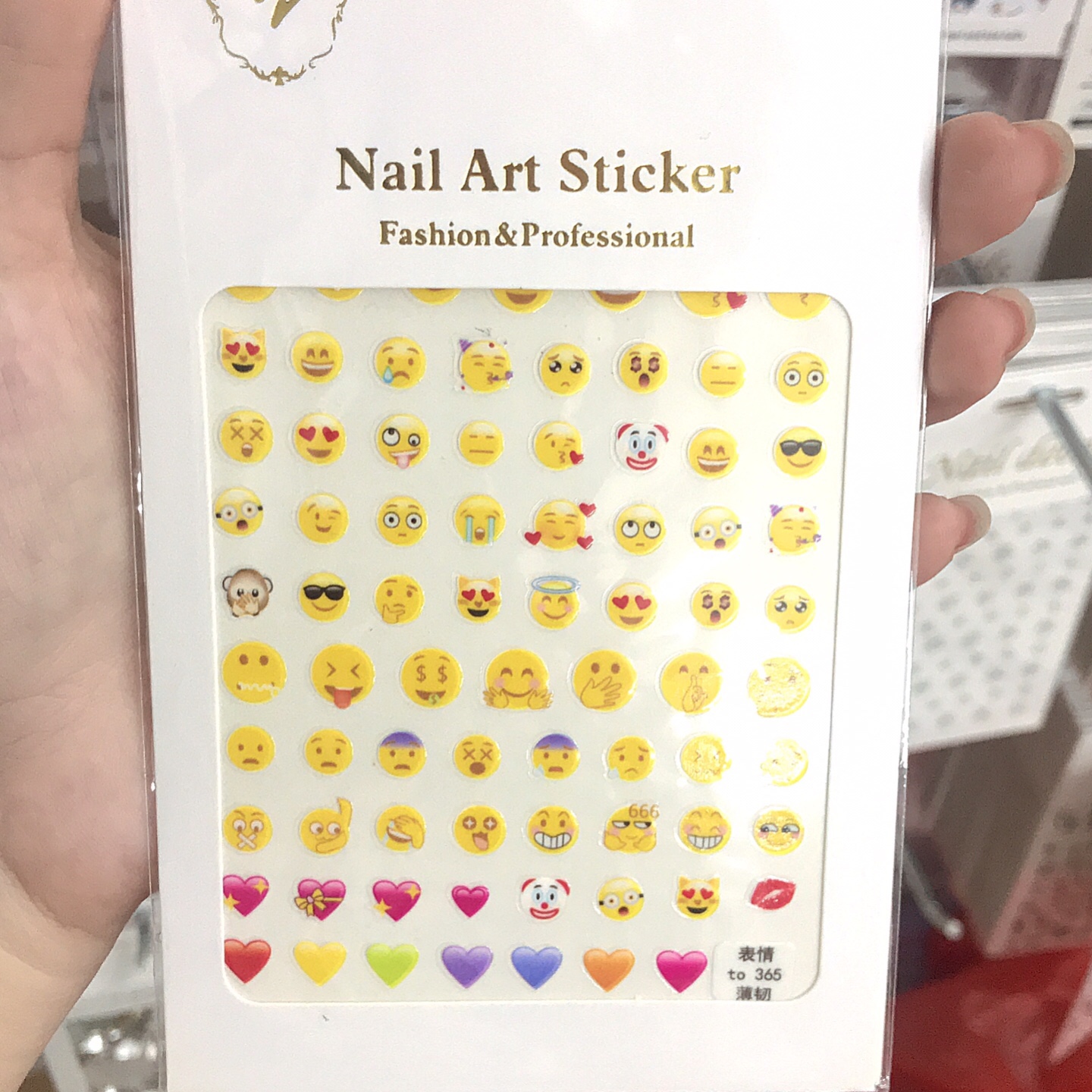 Sticker Các Mẫu Hot - Mini Nails