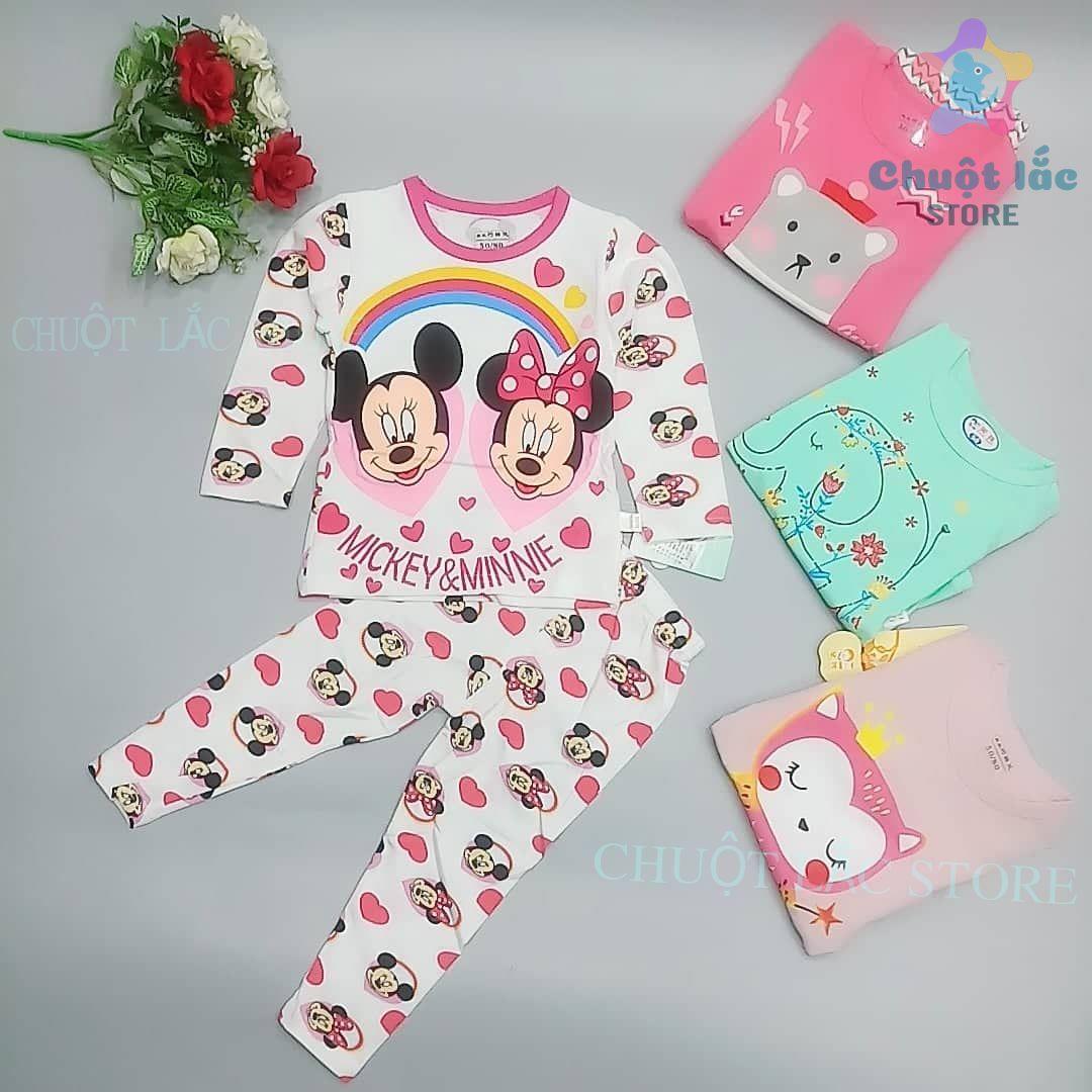 [HCM]Quần áo trẻ em thu đông bộ quần áo bé trai bé gái xuất hàn cao cấp thun cotton co giãn 4 chiều dày dặn cho bé từ 7kg đến 40kg ( 0 đến 15 tuổi) [Chuột Lắc Store]