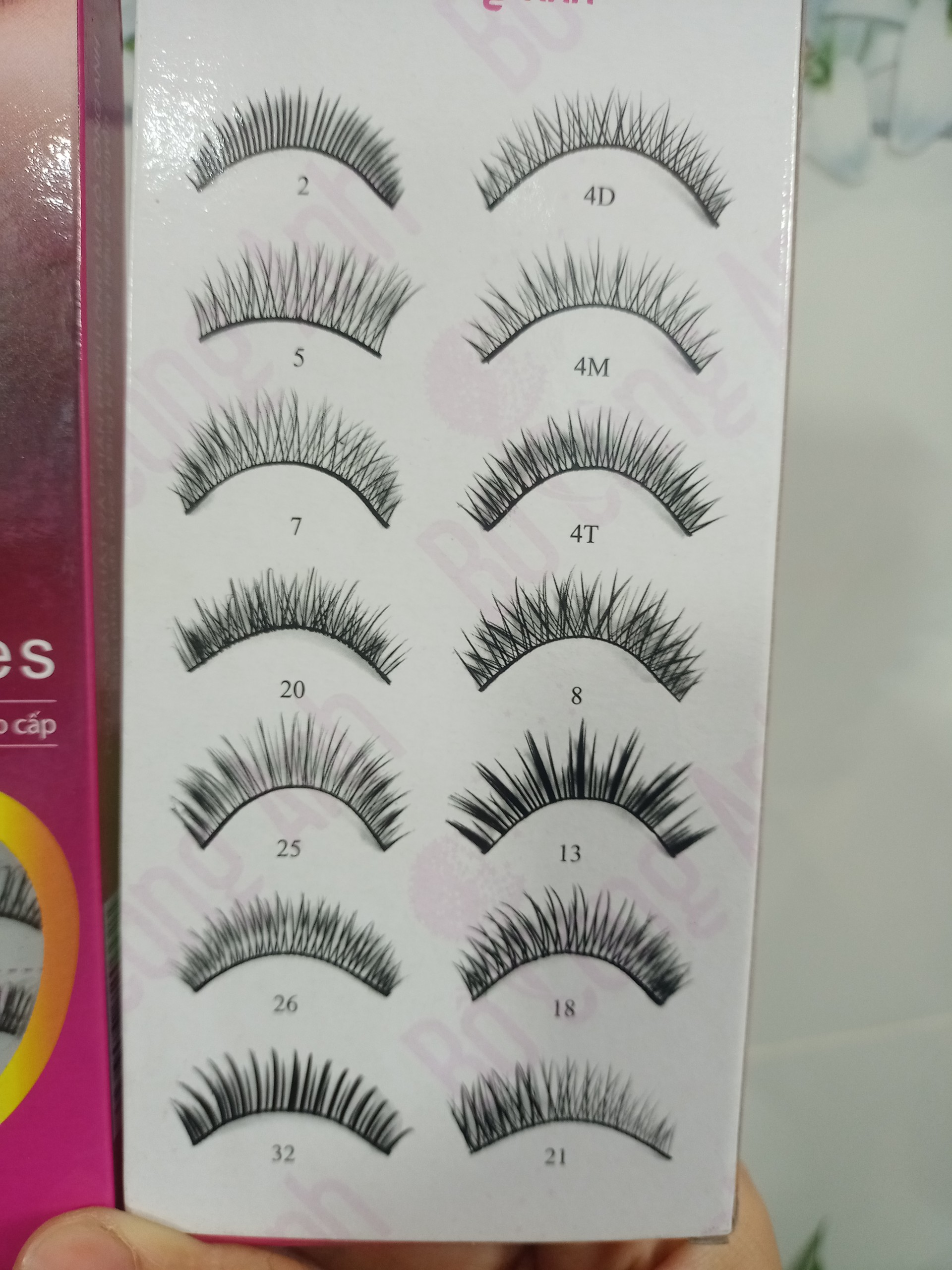 14 size Hộp mi giả Bồ Công Anh