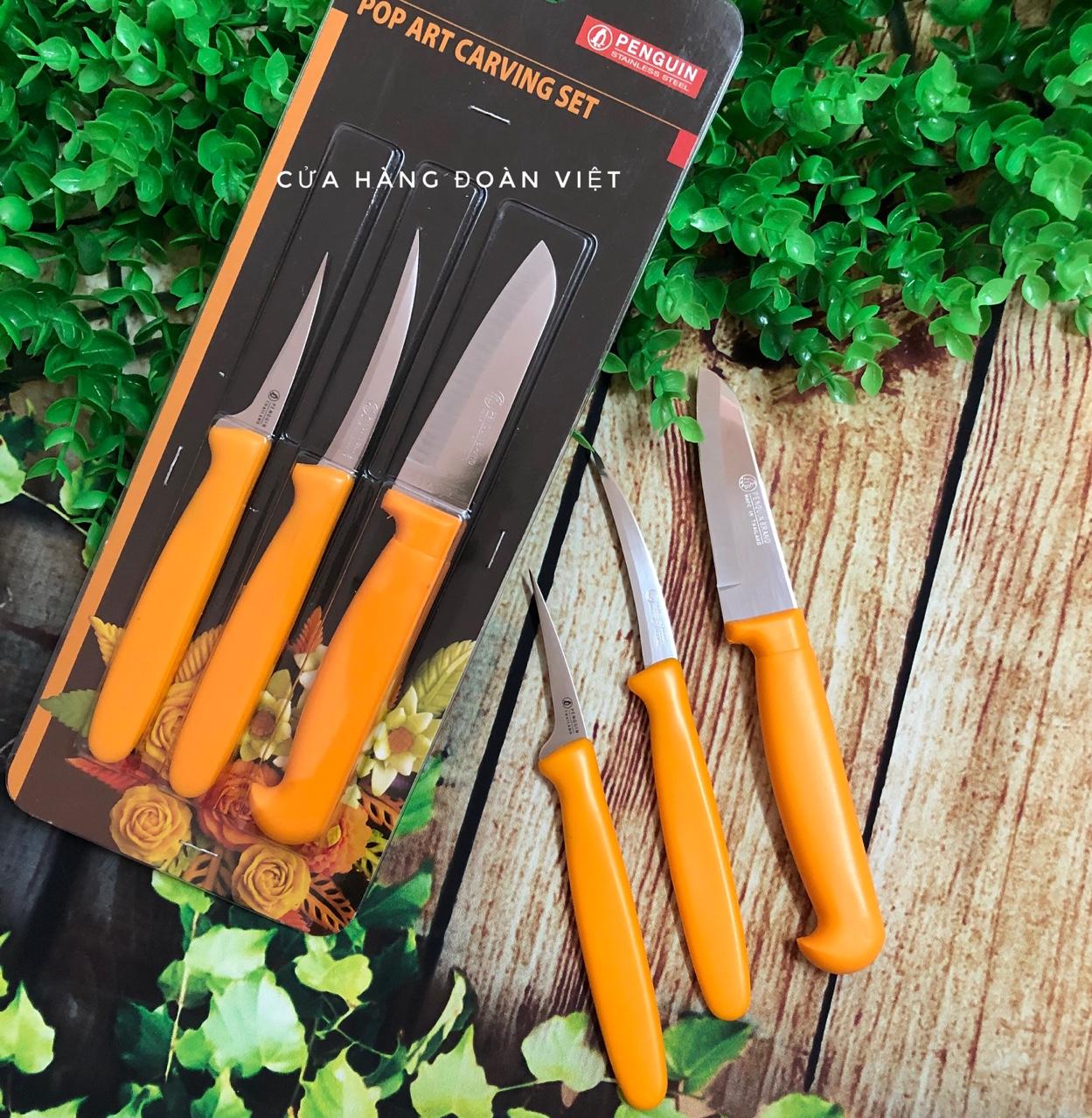 [SALE] Bộ Dao Tỉa Hoa Quả Cao Cấp - Xuất Xứ Thái Lan