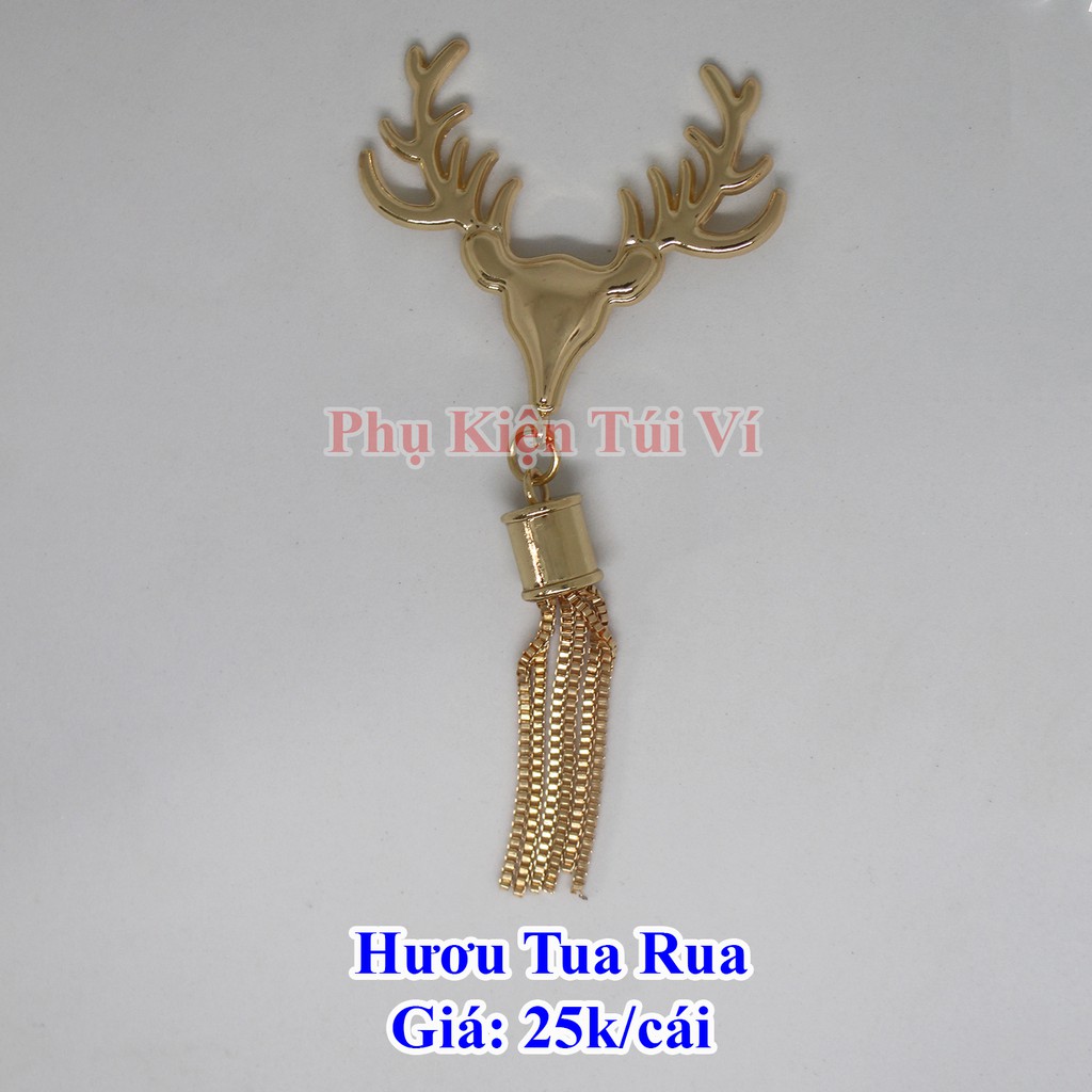 Mạc hươu tua rua làm túi xách