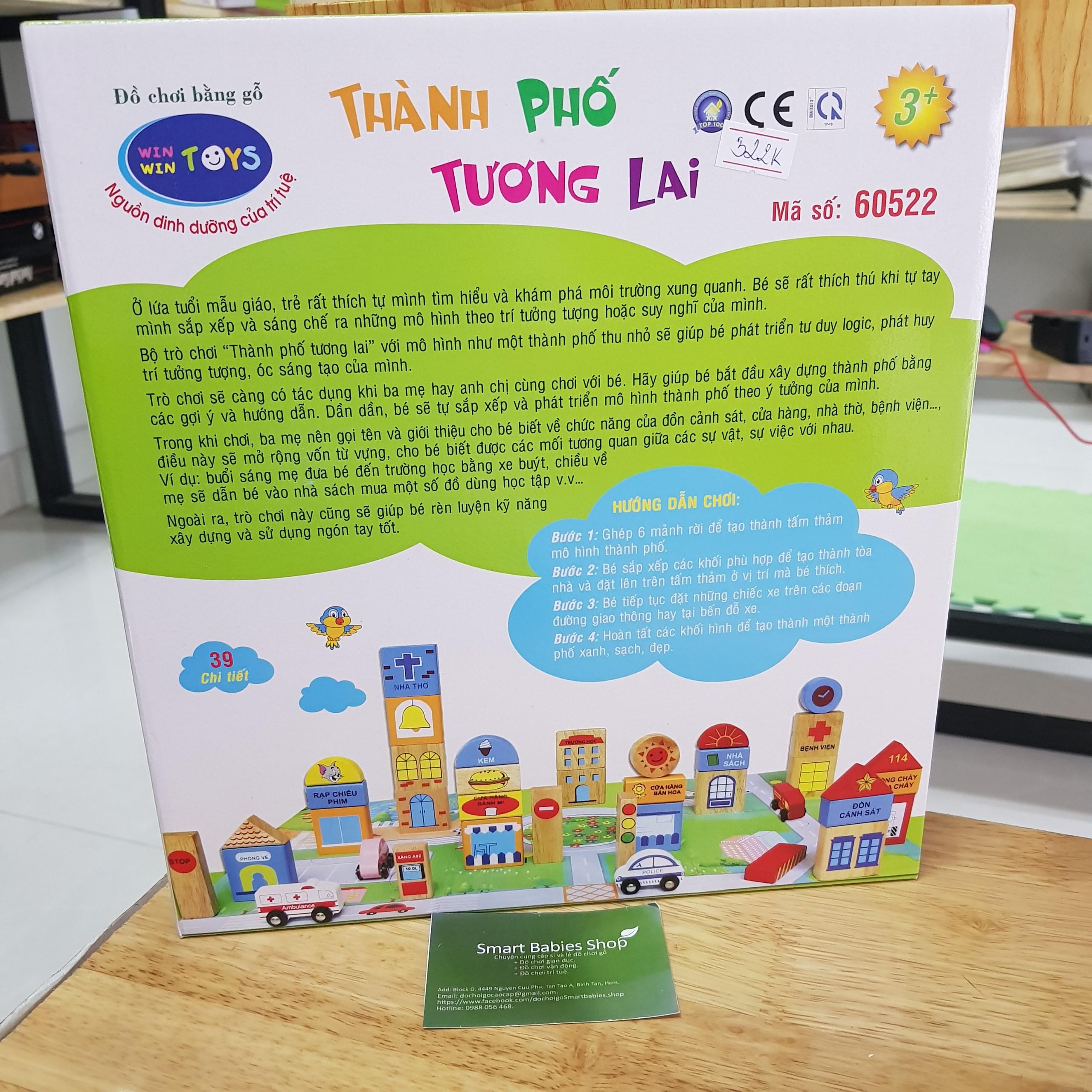 [Hoàn tiền 10%]Thành phố tương lai winwintoys