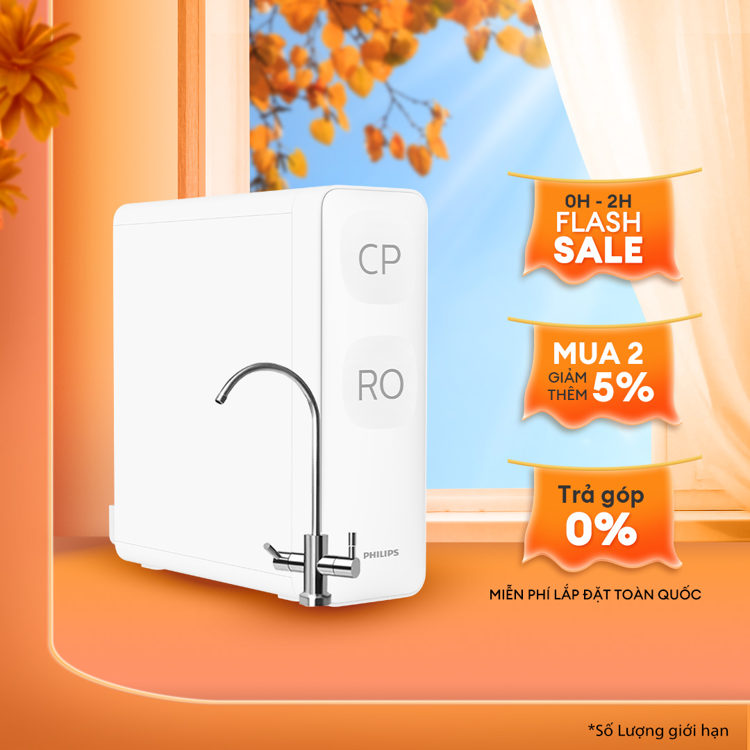[Trả góp 0%] Máy lọc nước RO Philips AUT2015 MIỄN PHÍ LẮP ĐẶT